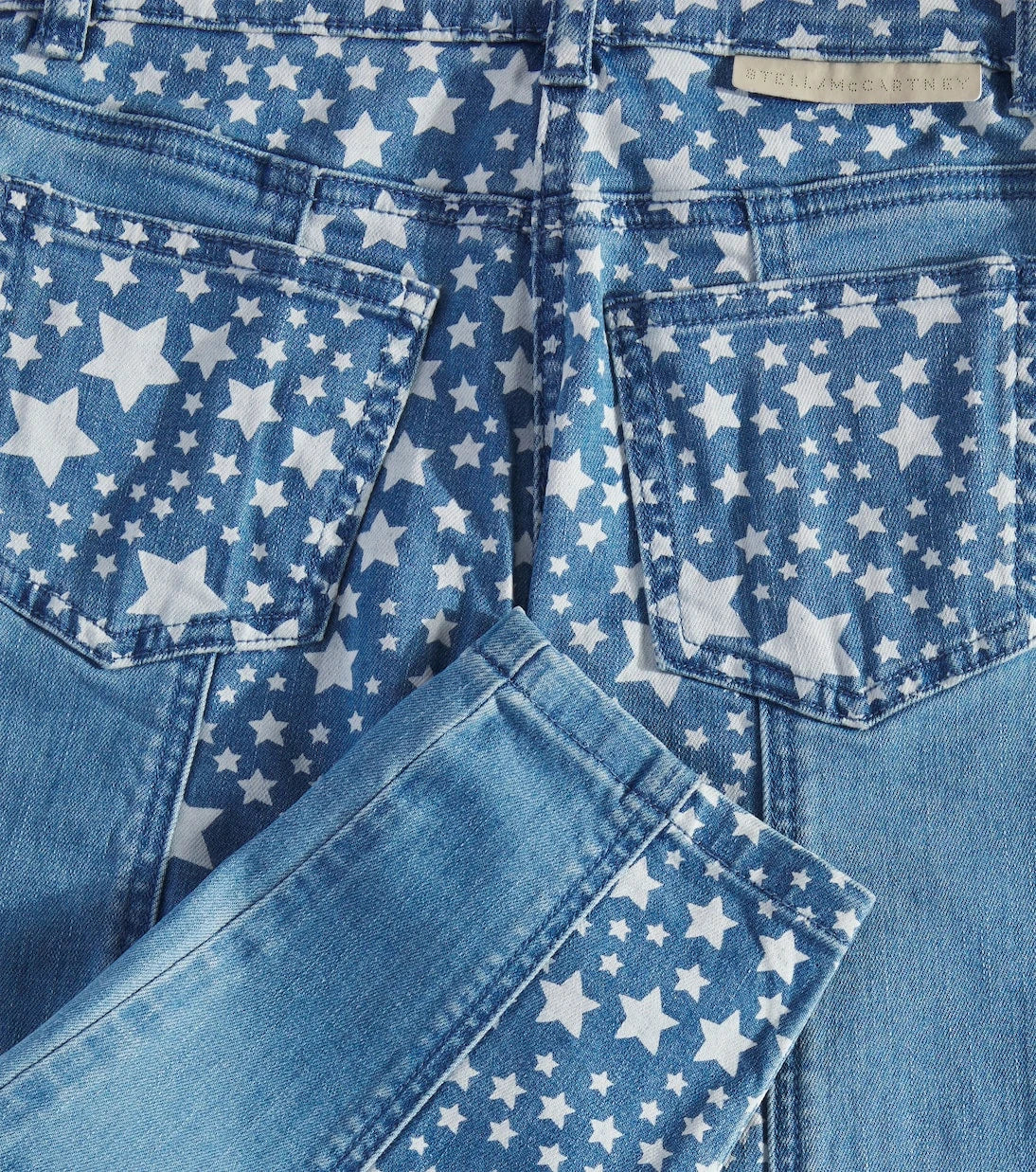 Stella McCartney Kids - بنطال جينز مطبوع