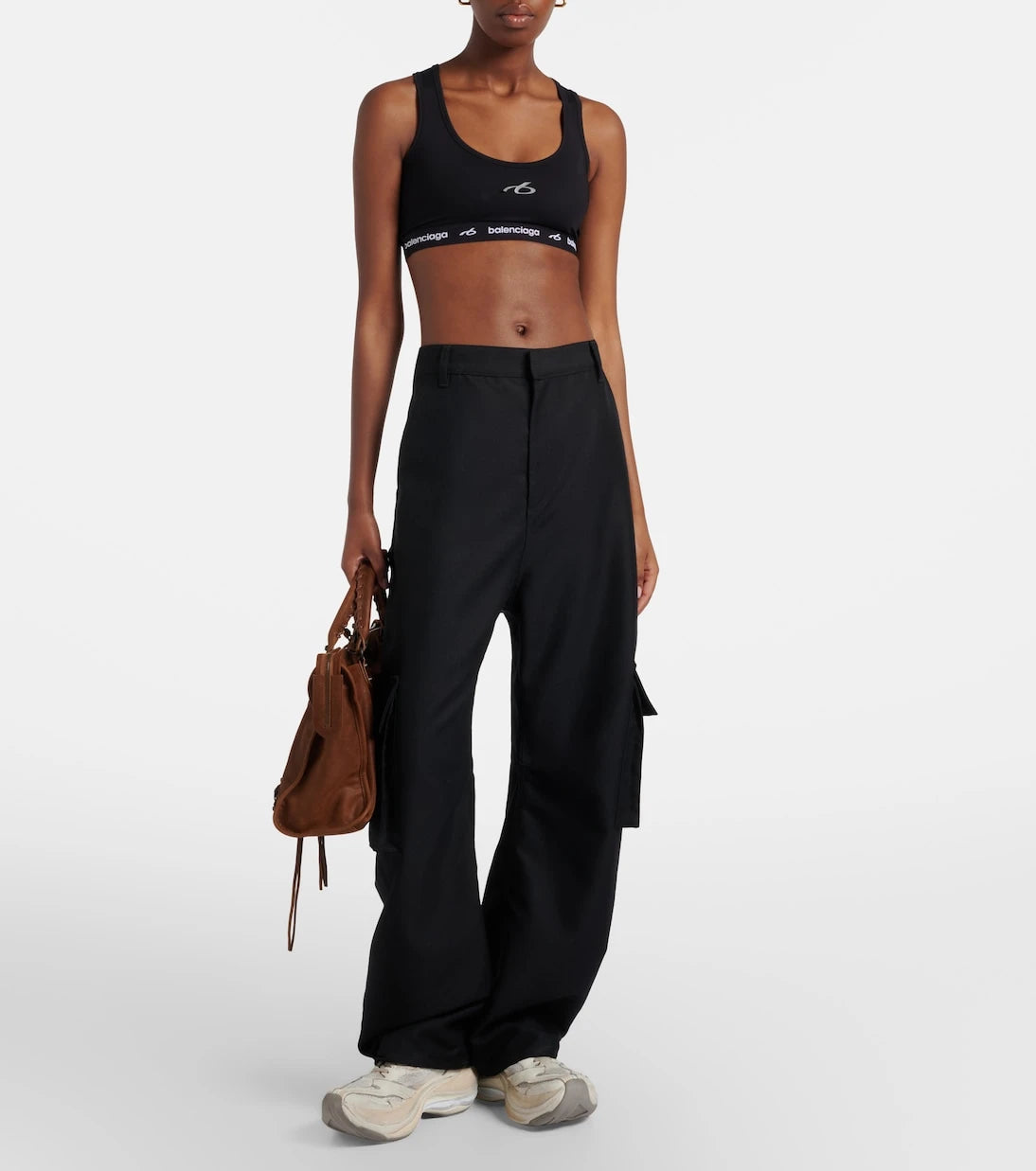 Balenciaga - Logo sports bra