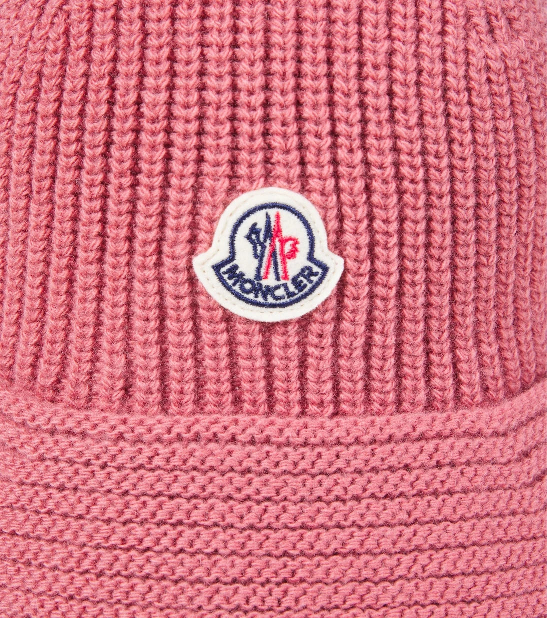 Moncler Enfant - Ribbed-knit virgin wool bucket hat