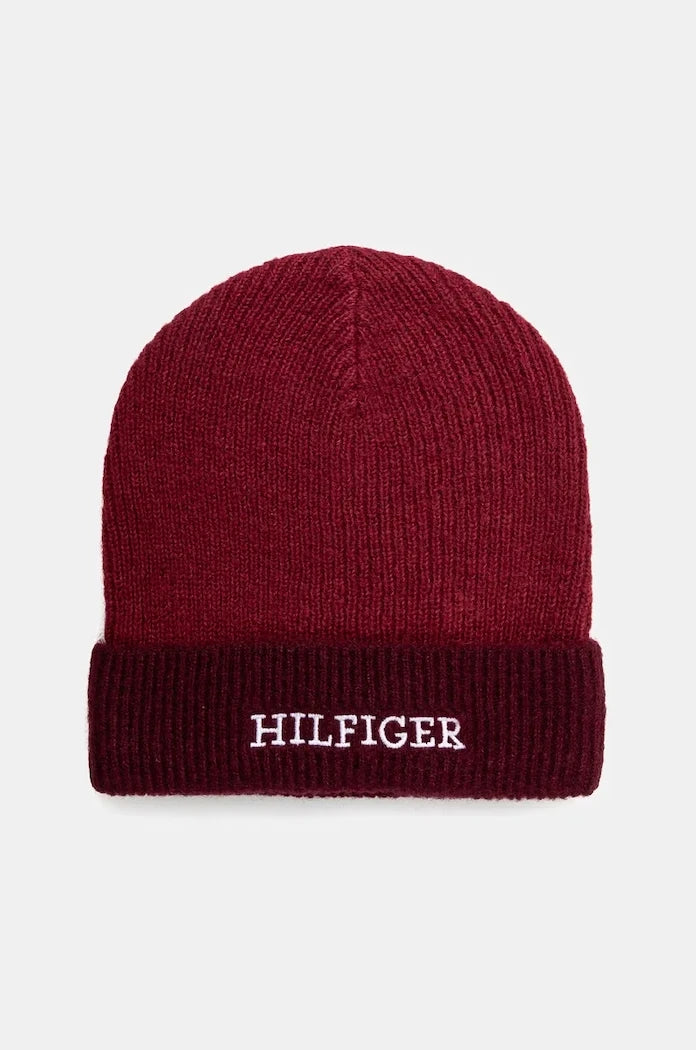Детска шапка с вълна Tommy Hilfiger