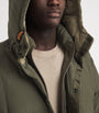 Polo Ralph Lauren Green Down-Filled Hartland Parka Coat