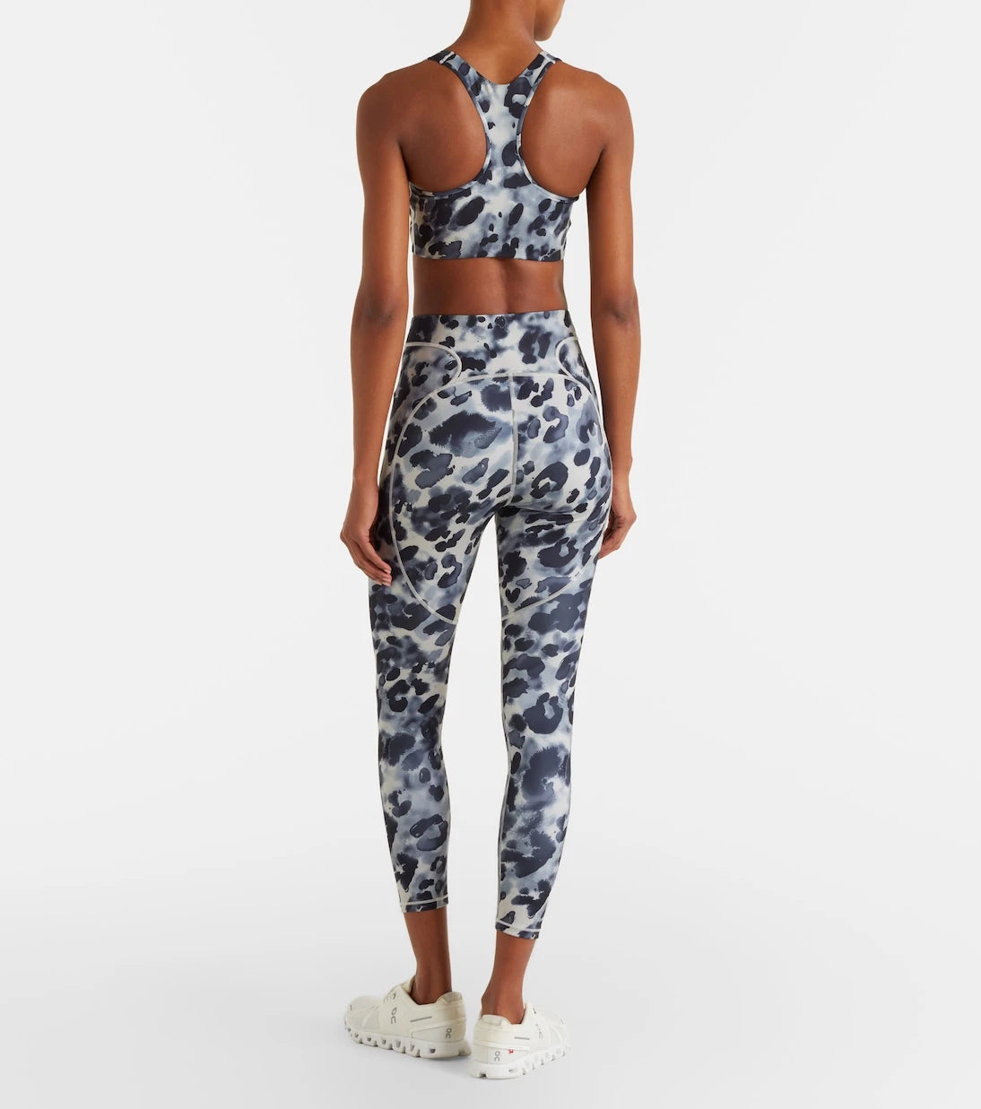 Adidas by Stella McCartney - حمالة صدر رياضية مطبوعة