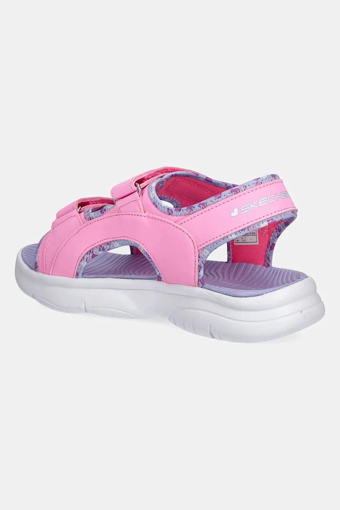 Детски сандали Skechers FLEX SPLASH - HEART GALORE