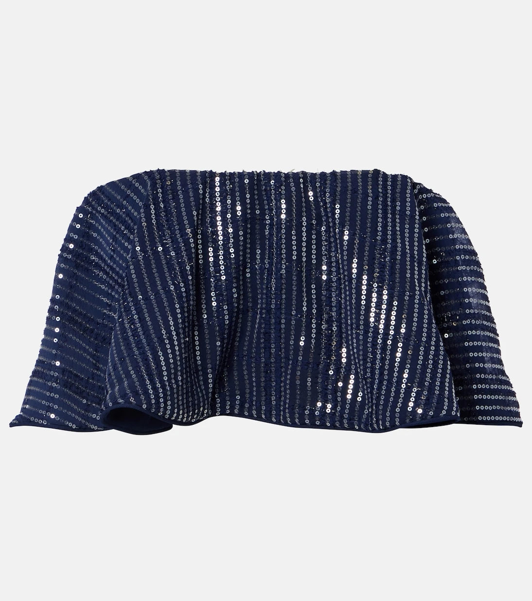 Adriana Degreas - Sequined cropped top