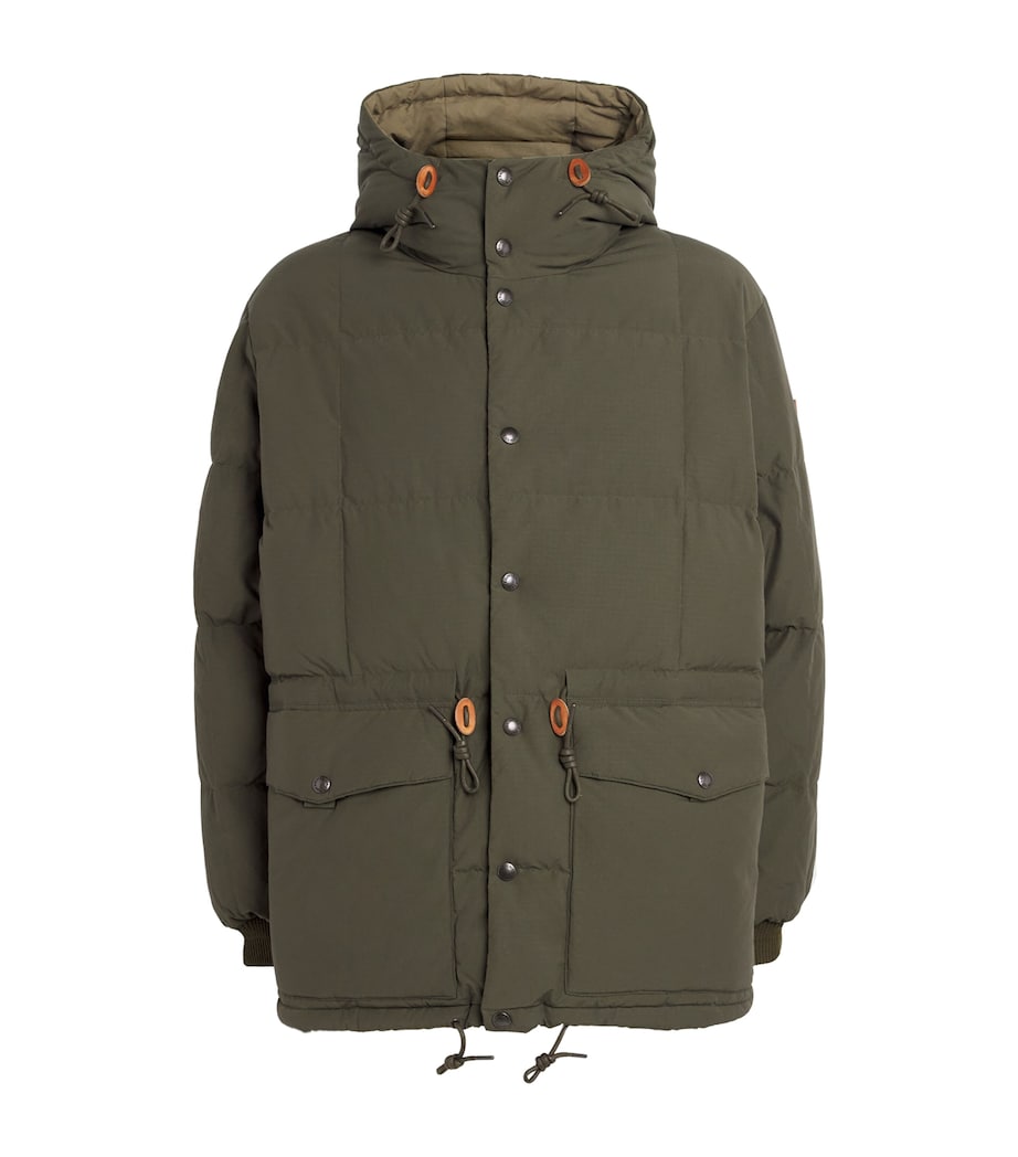 Polo Ralph Lauren Green Down-Filled Hartland Parka Coat