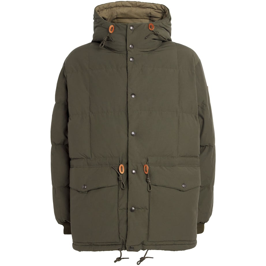 Polo Ralph Lauren Green Down-Filled Hartland Parka Coat
