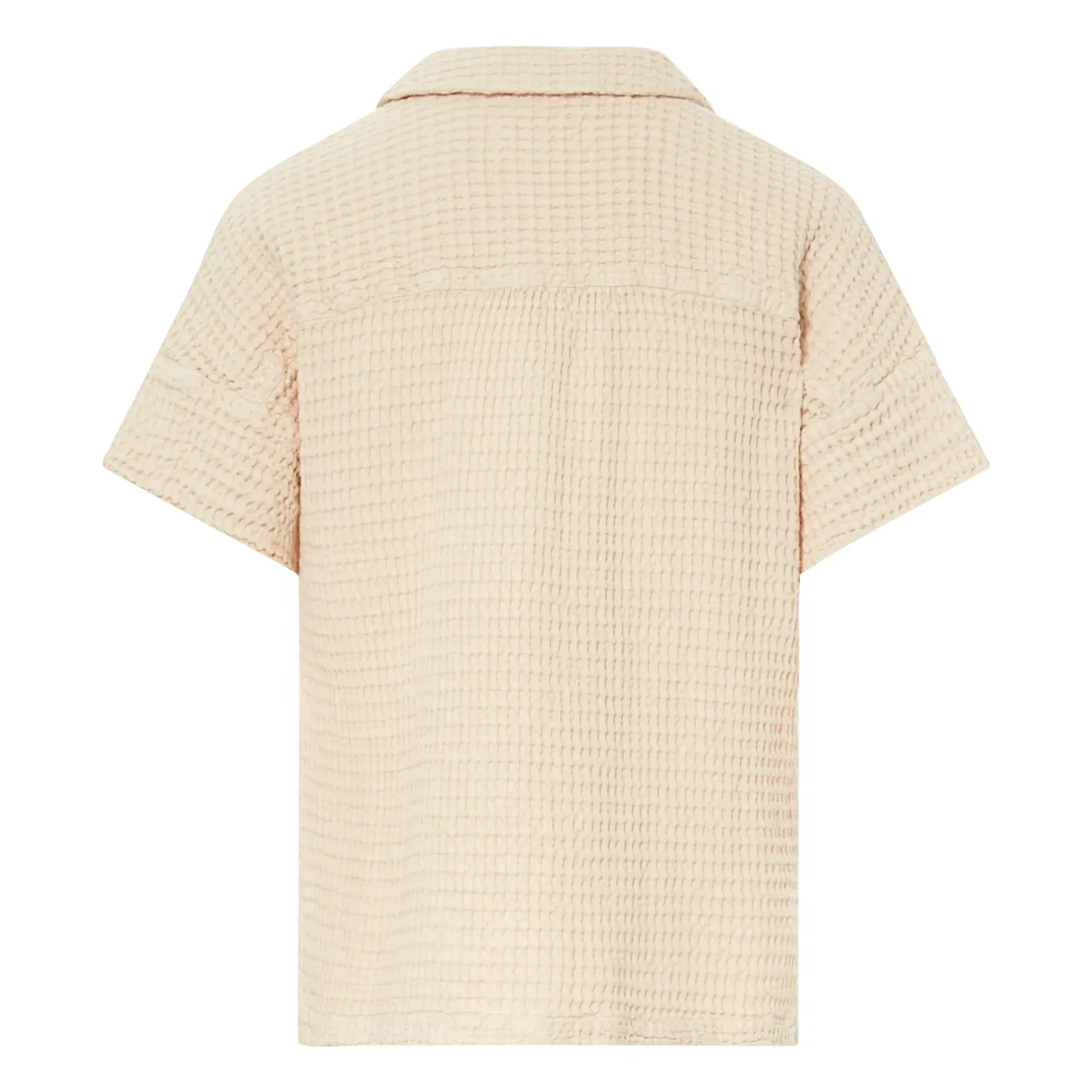 Masscob - Laguna cotton and linen shirt | Ecru