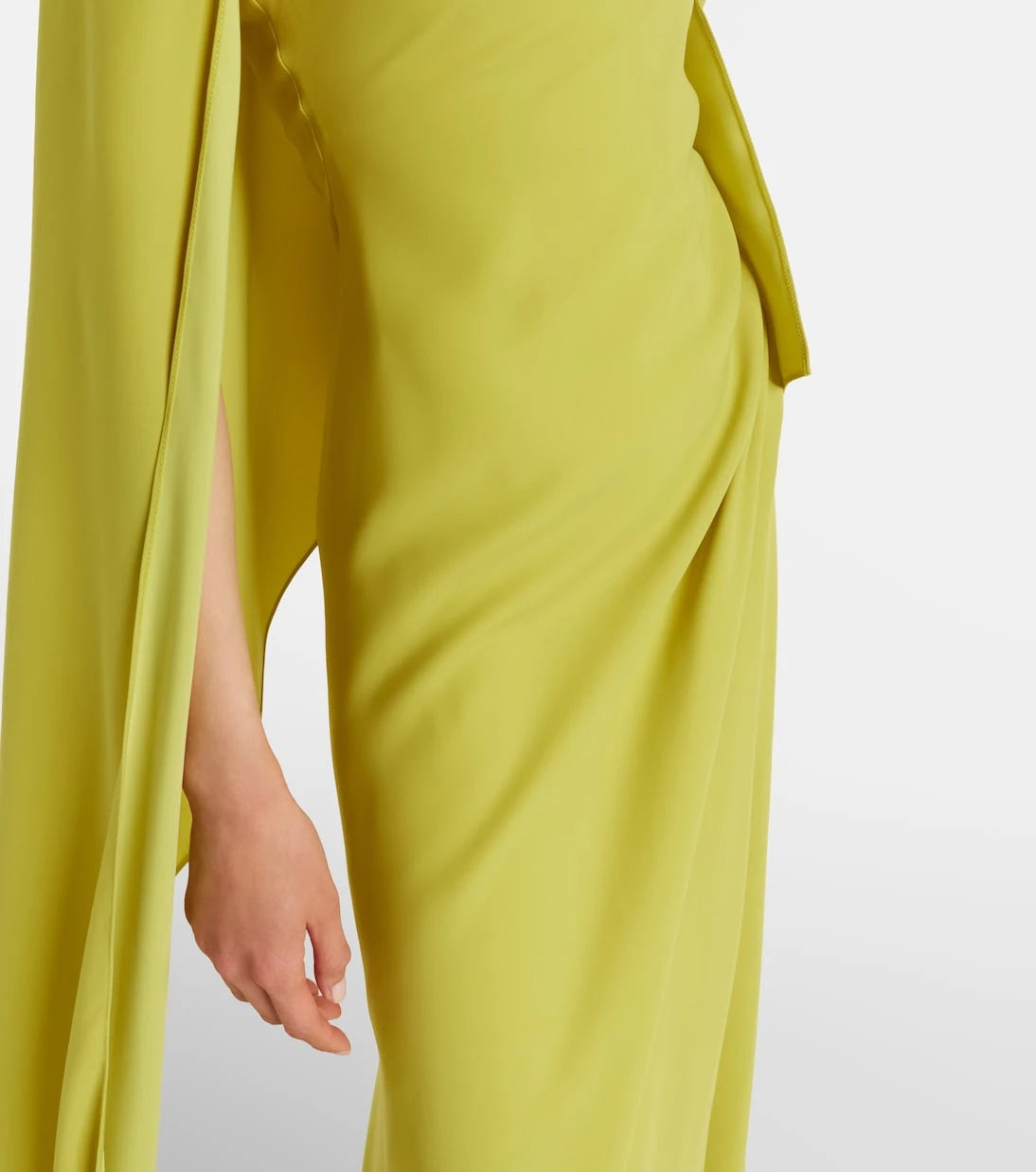 Marmar Halim - Caped draped gown