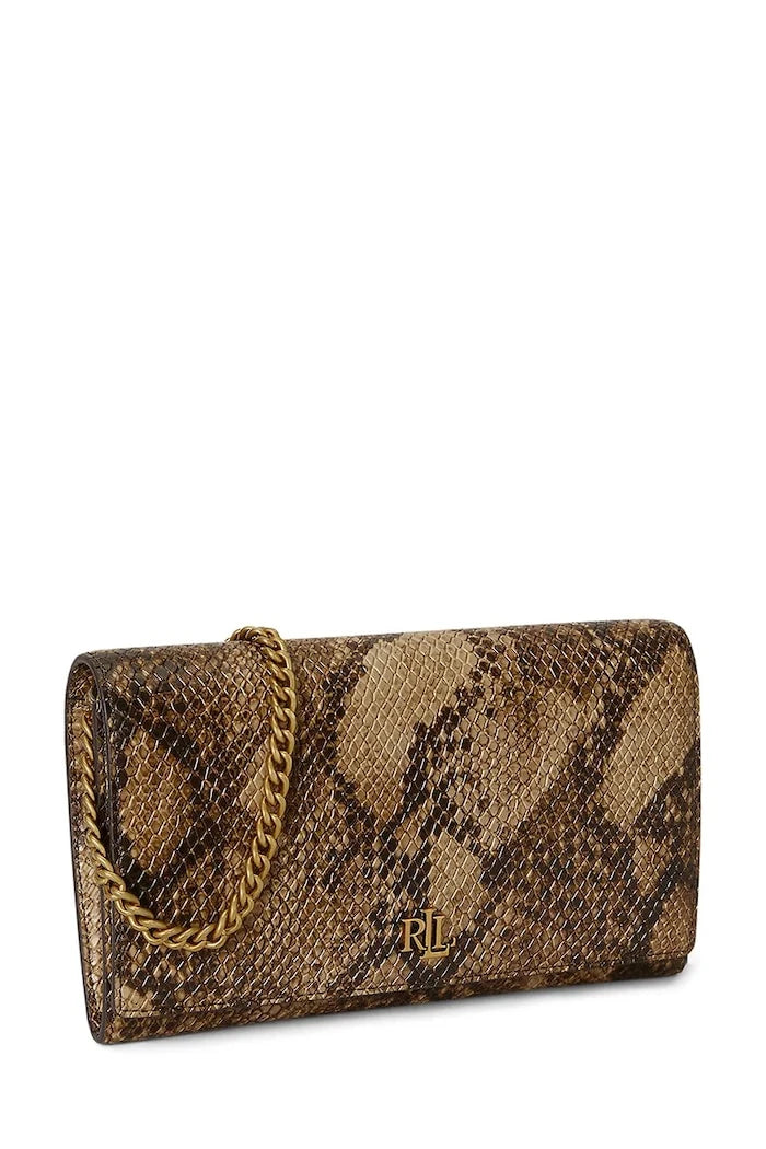 Lauren Ralph Lauren kadın deri crossbody çanta