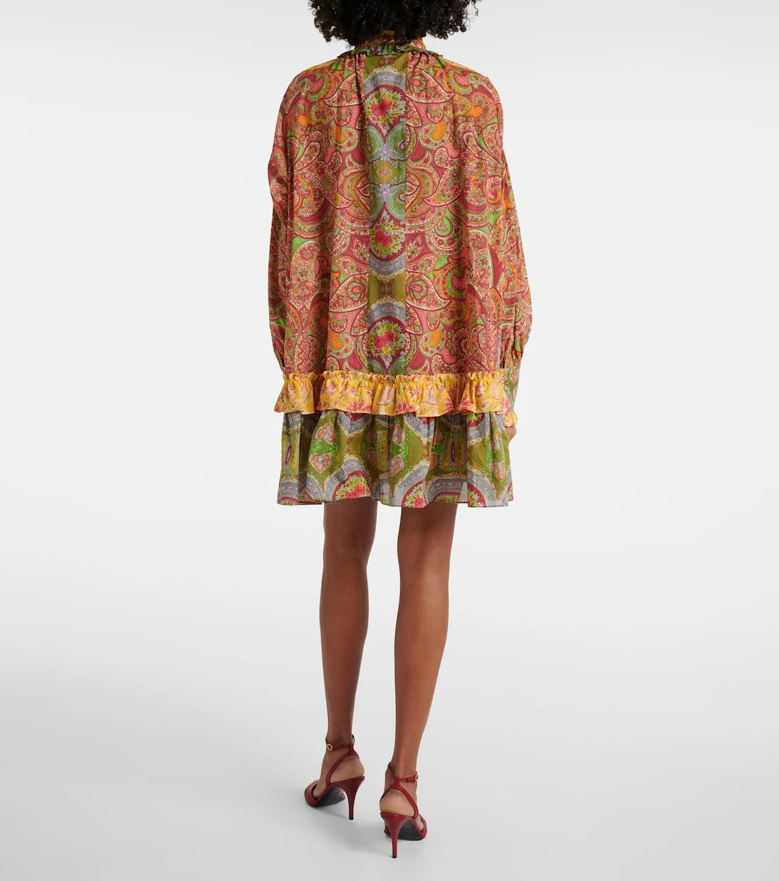 Valentino - Voyage Imaginaire cotton minidress