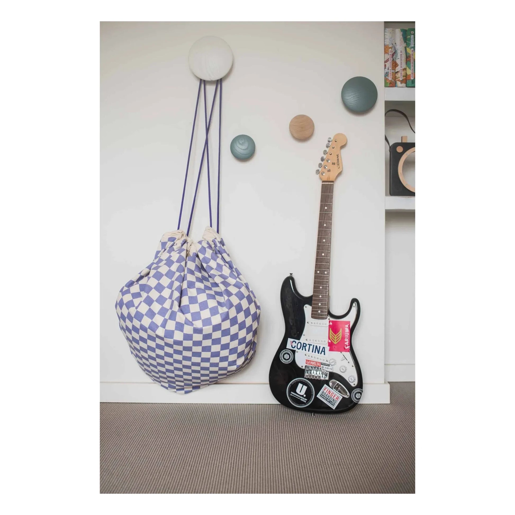 Play and Go - Noomad Bag / Playmat - Vichy | Purple