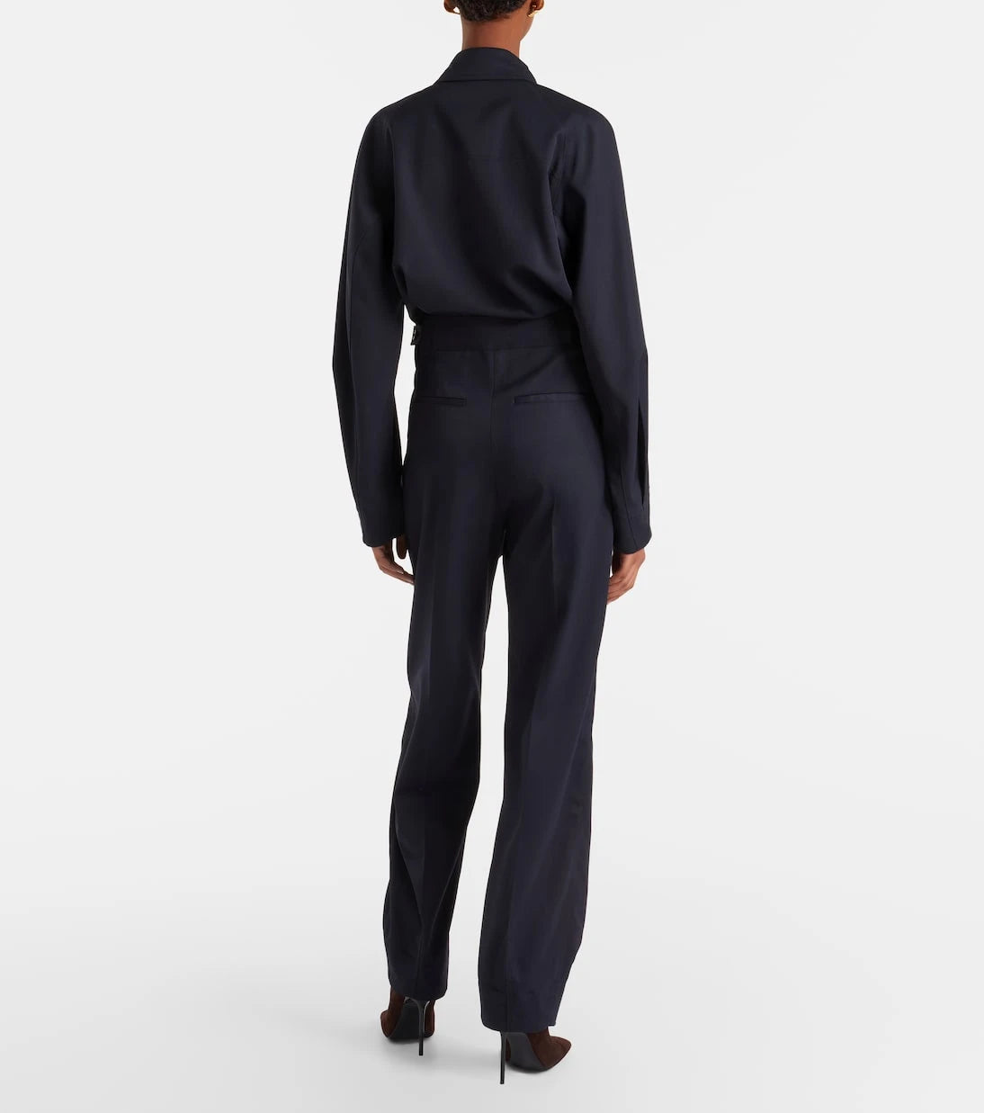 Victoria Beckham - Wool-blend jumpsuit
