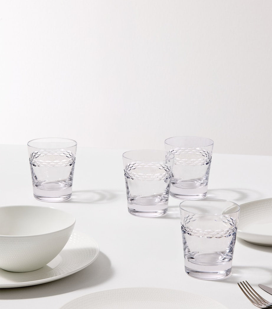 Set of 4 Crystal Neo Tumblers (310ml)