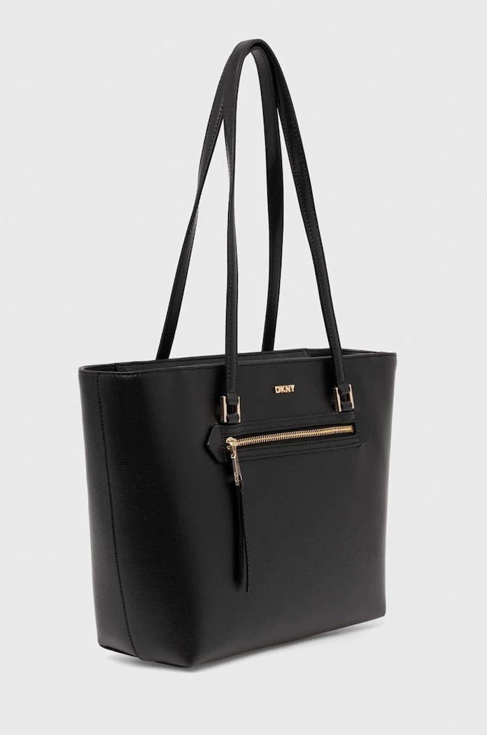 Кожена чанта Dkny