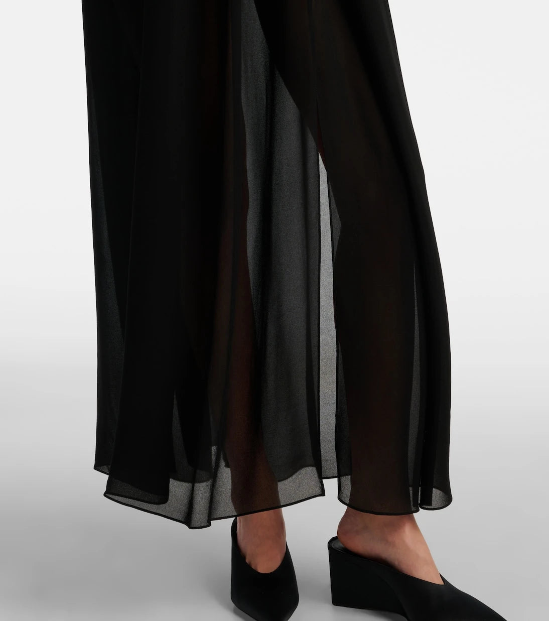 Alaïa - Peplum midi dress