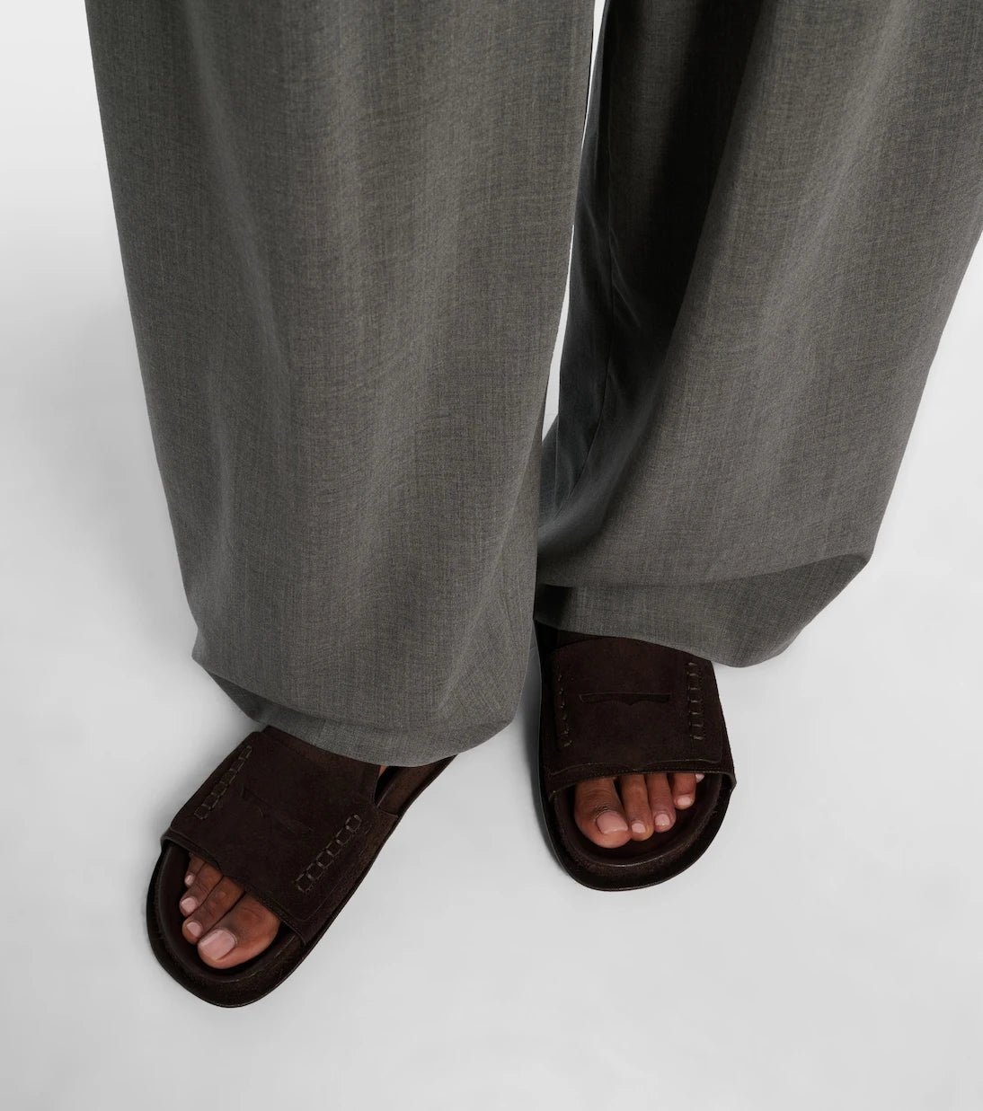 Jacquemus - Suede slides