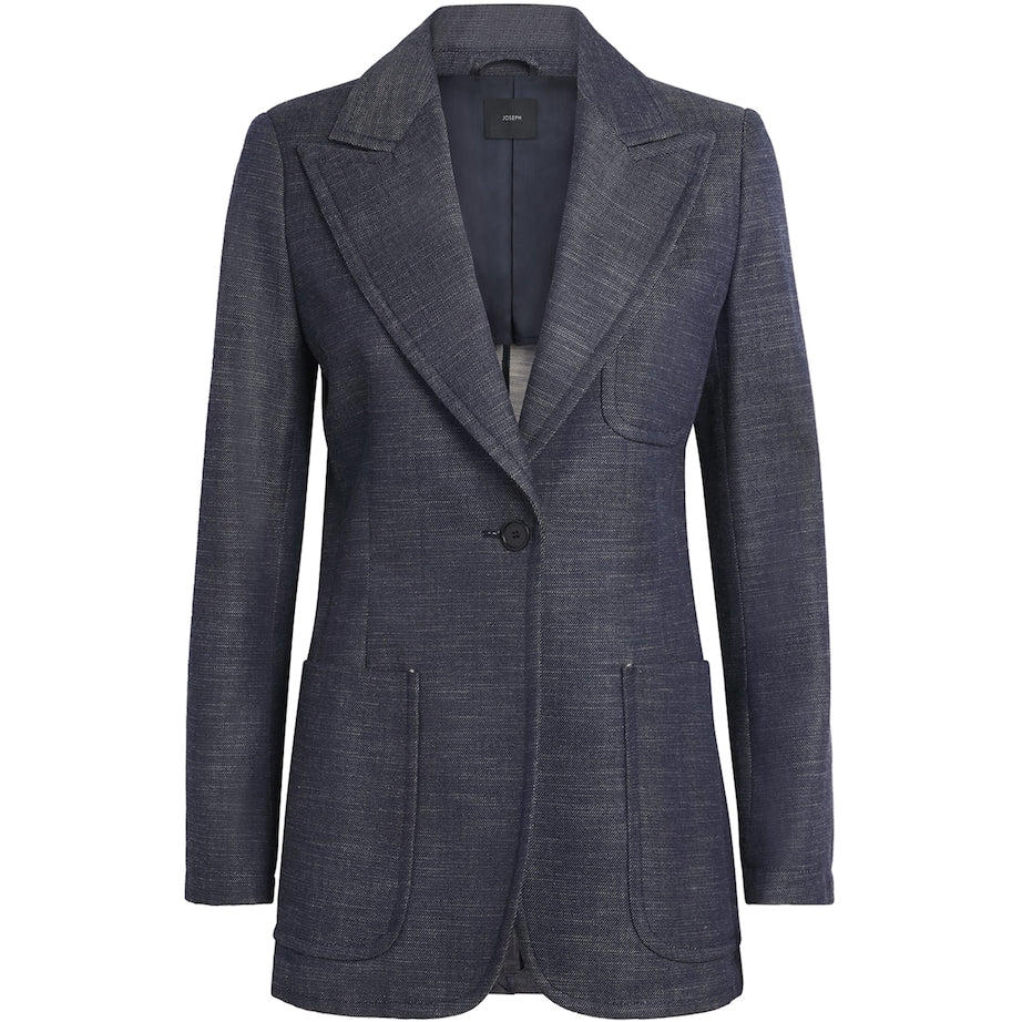 Blue Cassini Denim Blazer