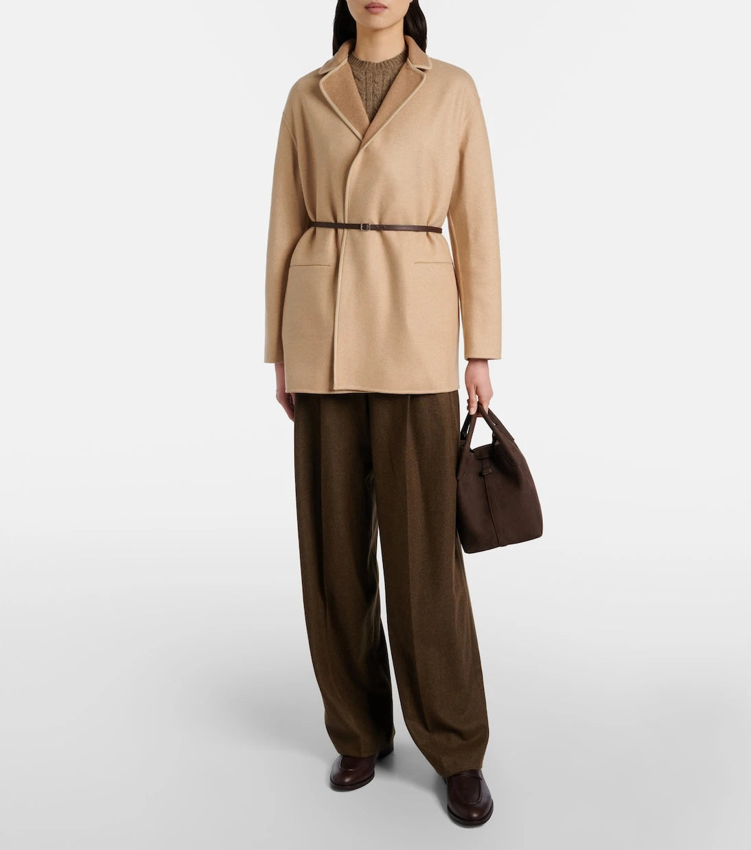 Loro Piana - Jimi 16 reversible cashmere-blend coat