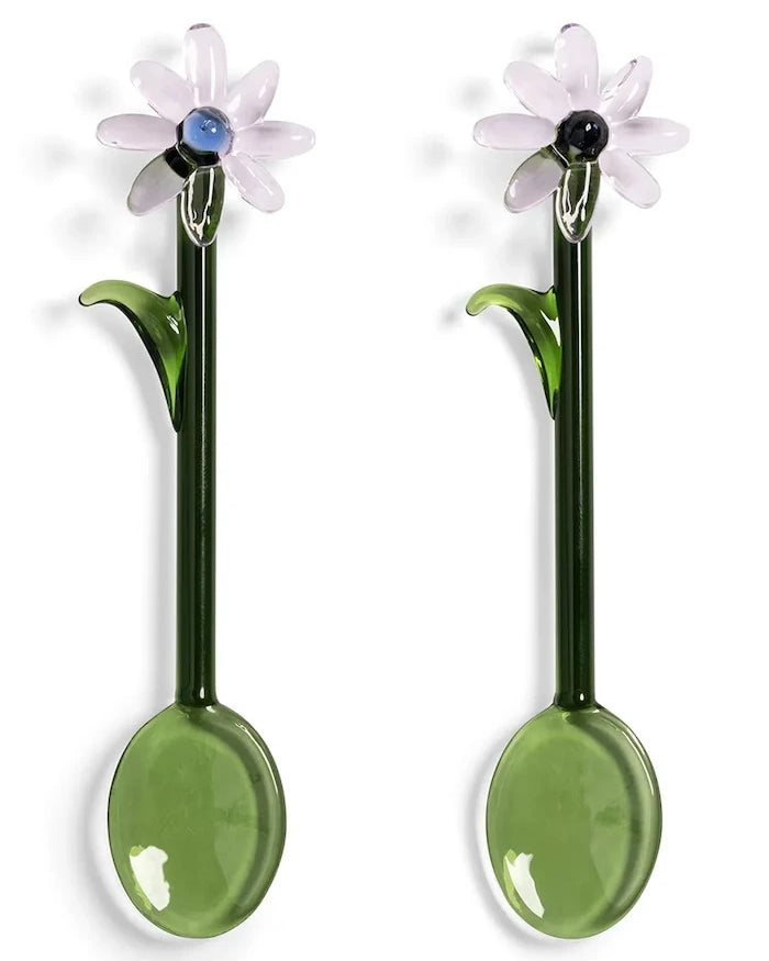 &k amsterdam Flora Pembe Kaşık Seti (2 Parça)