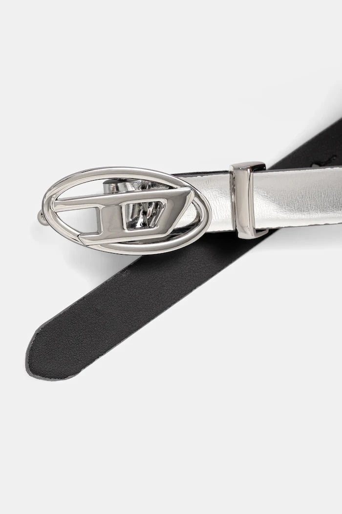 Кожен колан Diesel OVAL D-LOGO B-1DR