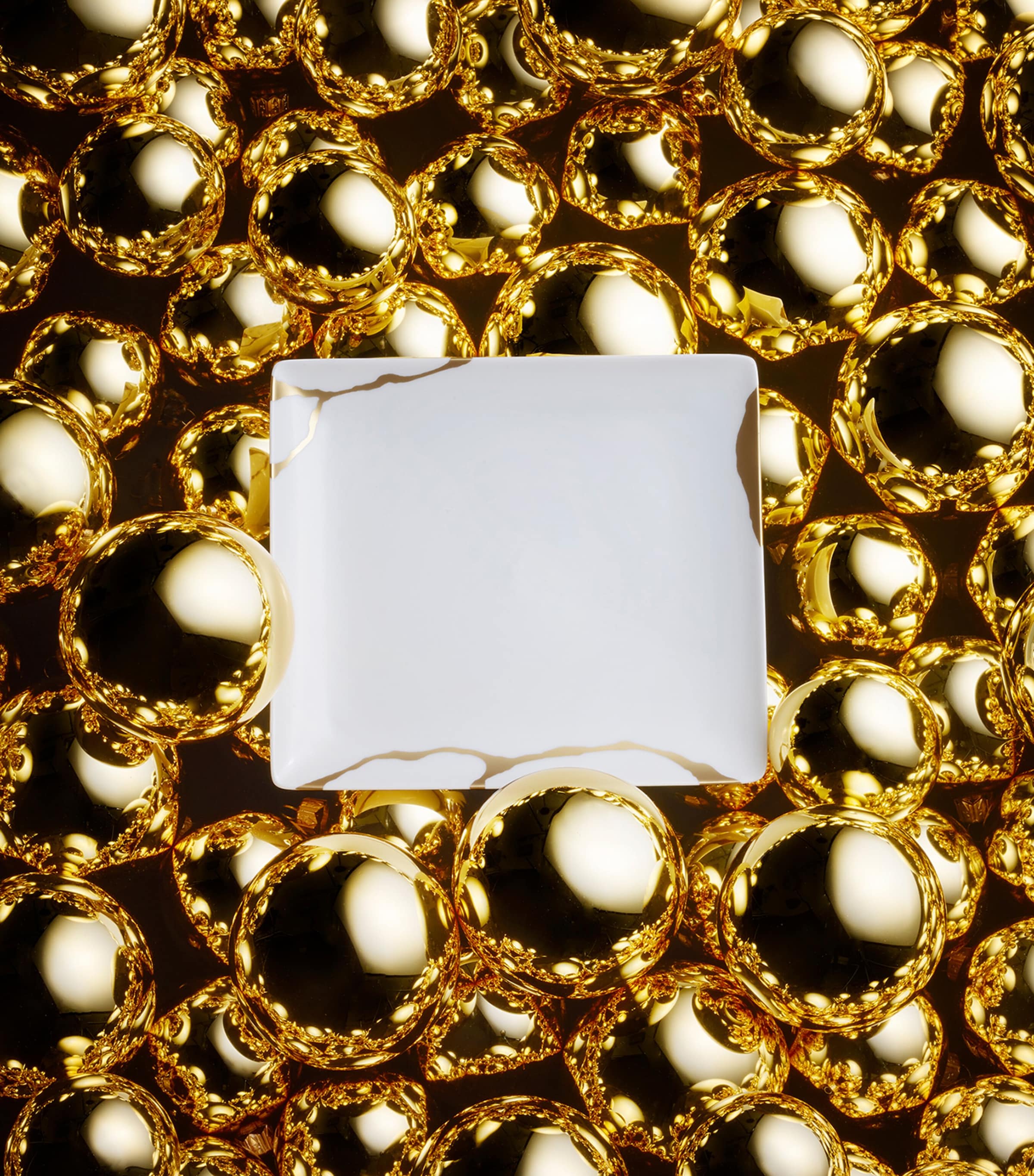 Kintsugi Rectangular Tray (17cm x 15cm)