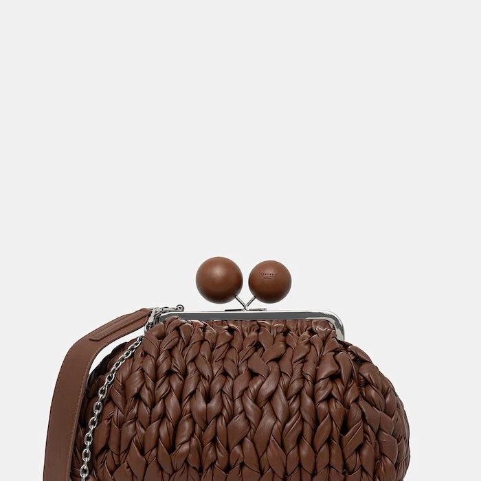 Weekend Max Mara чанта crossbody дамска от кожа ALIBERO