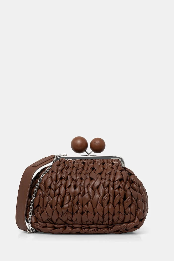 Weekend Max Mara чанта crossbody дамска от кожа ALIBERO