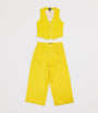 Ralph Lauren Kids Linen Waistcoat and Trousers Set (7-16 Years)