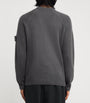 Grey GHOST PIECE Cashmere Crew-Neck Sweater