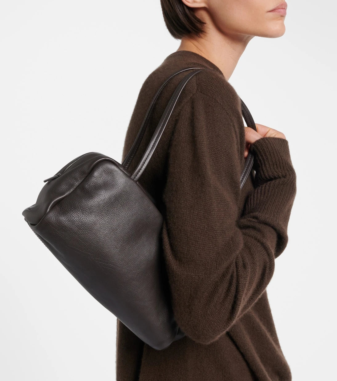 The Row - Astra leather shoulder bag