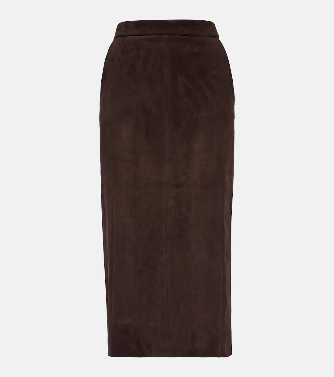 Stouls - Taylor suede midi skirt