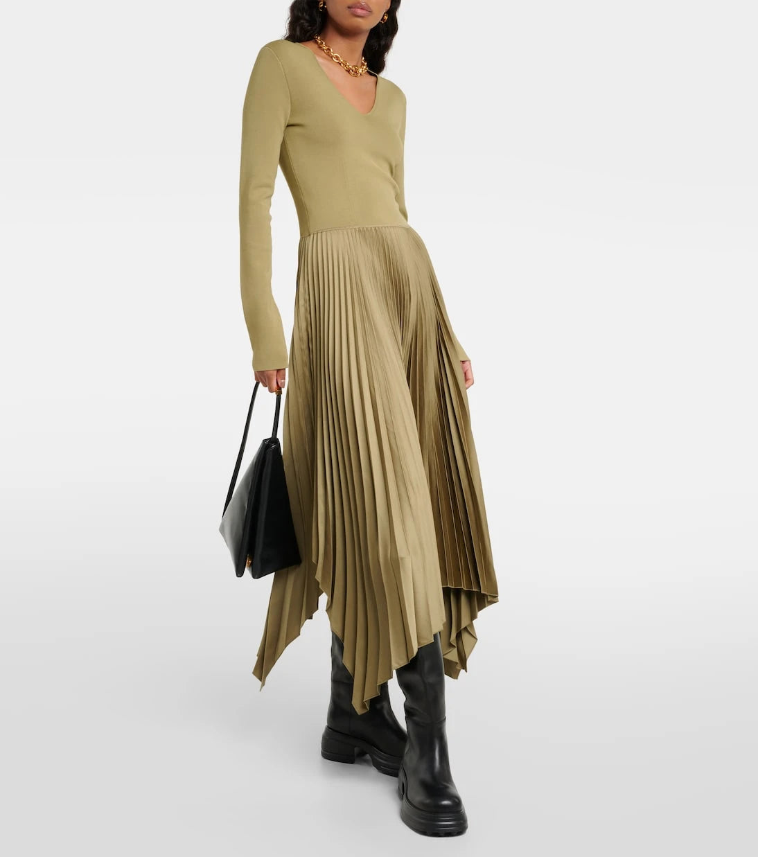 Joseph - Dubois plissé midi dress