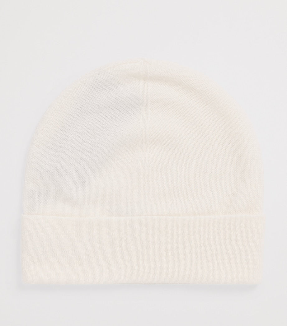 White Cashmere Beanie