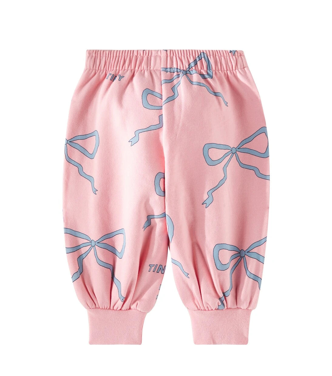 Tinycottons - Baby Bow cotton sweatpants