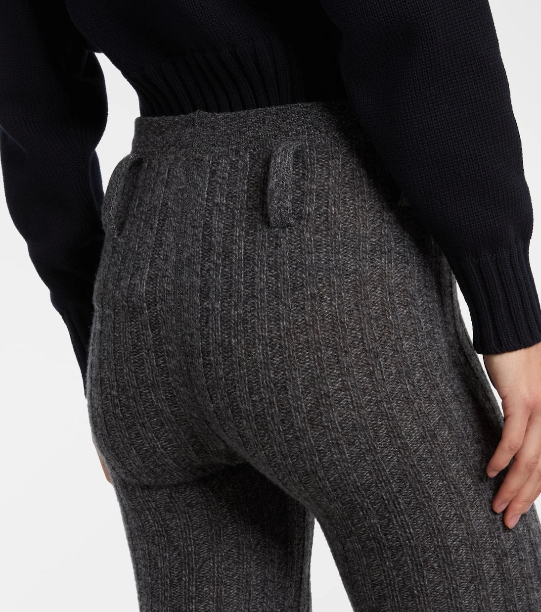 Prada - Knitted wool and cashmere shorts