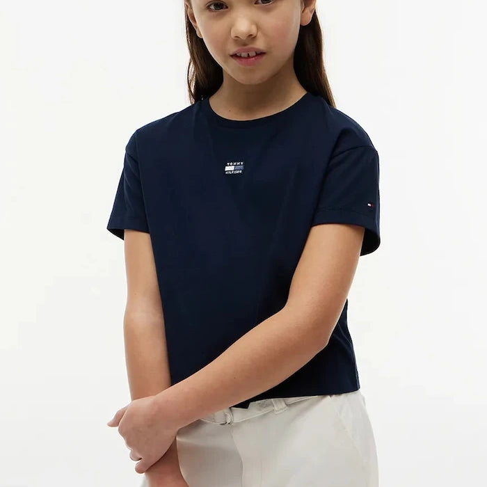 Tommy Hilfiger тениска за деца от памук