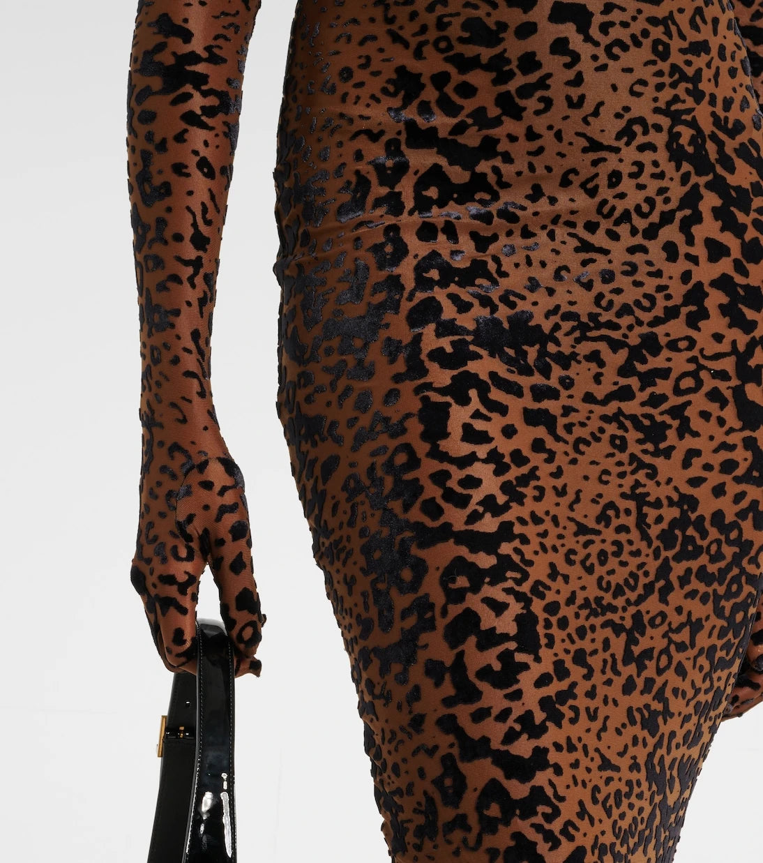 Alex Perry - Leopard-print corset gown