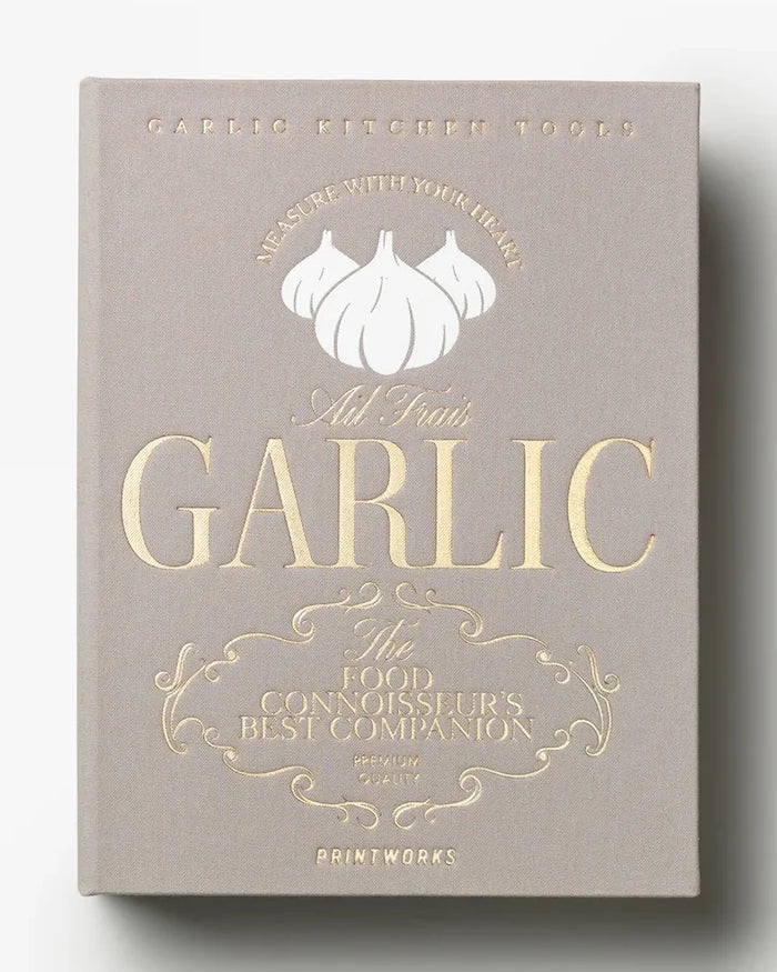 Printworks Garlic Tools 23,5 x 18 cm Sarımsak Aksesuar Seti
