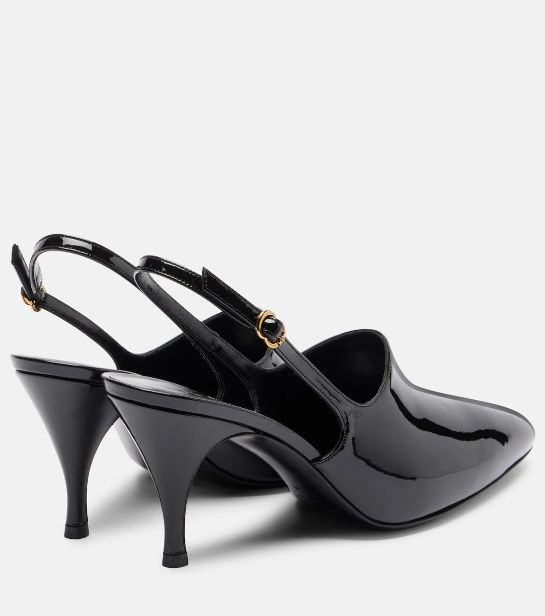 Herbert Levine - حذاء Slingback بكعب عالي من جلد الباتنت