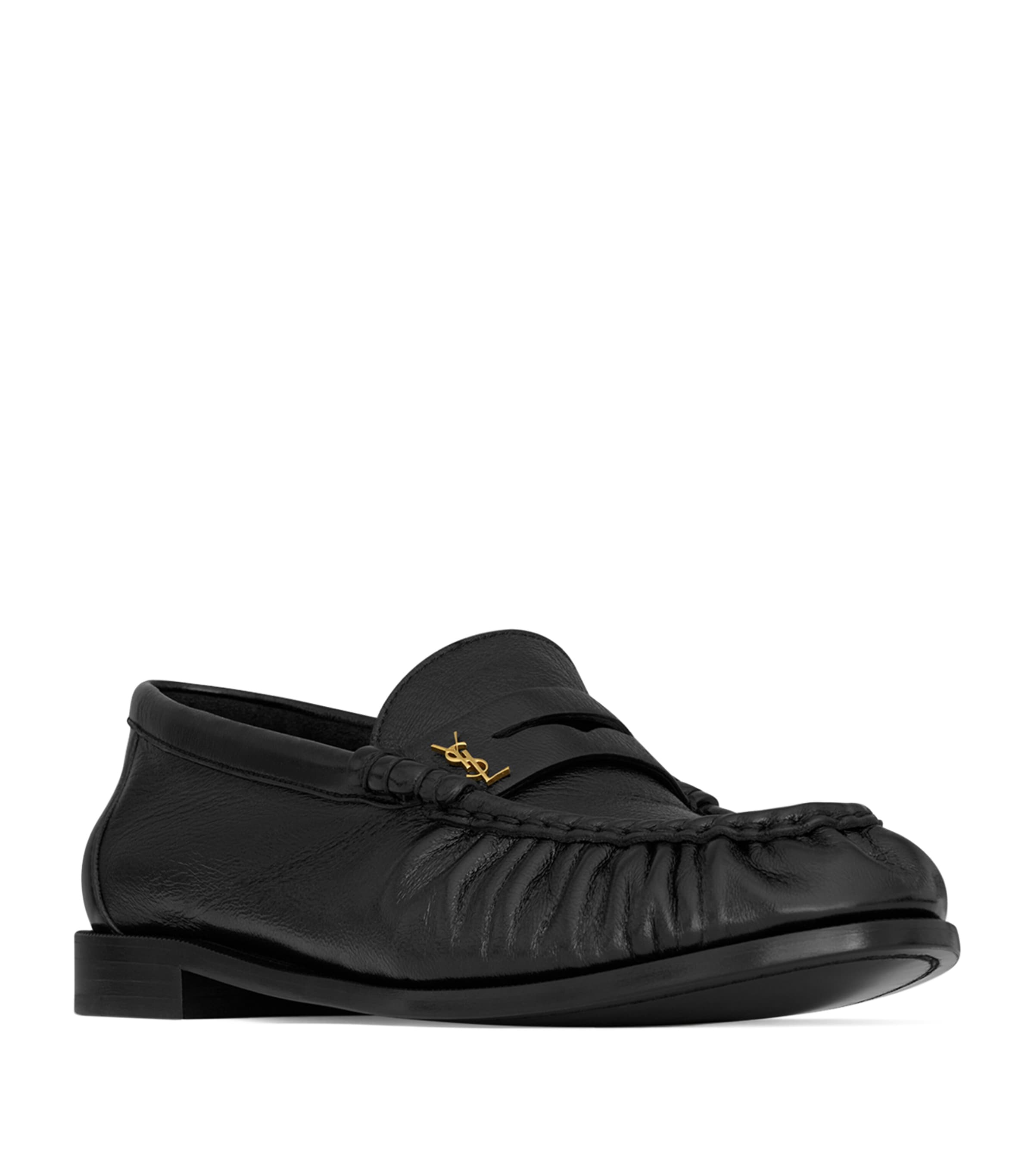 Saint Laurent Leather Le Loafers