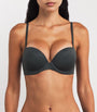 Calvin Klein Black Strapless Push-Up Bra