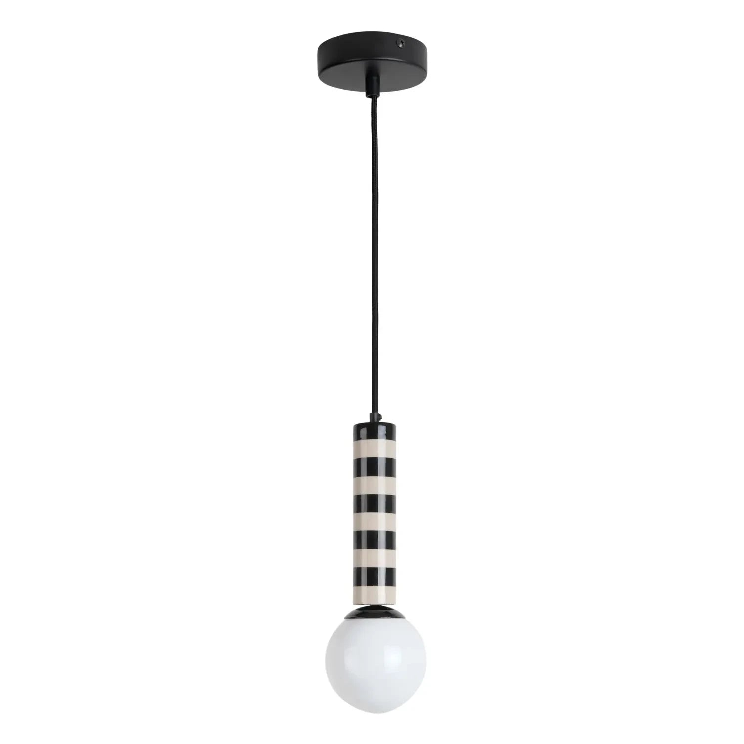 Present Time - Rayado hanging lamp  | Midnight blue