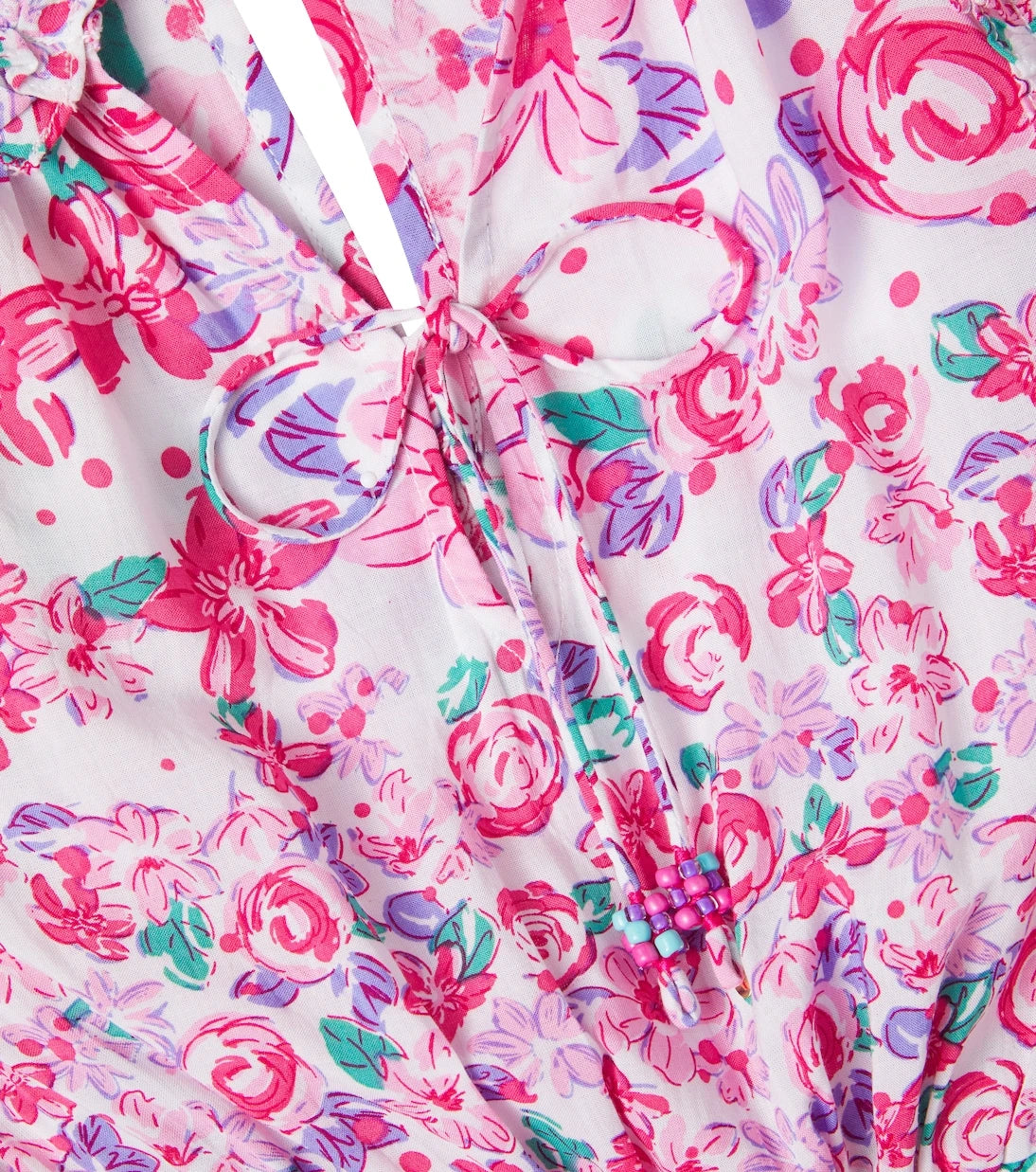 Poupette St Barth Kids - Belene floral playsuit