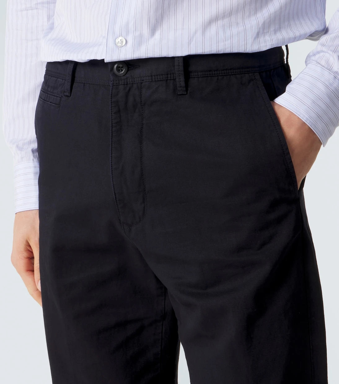 Slowear - Cotton and linen slim pants