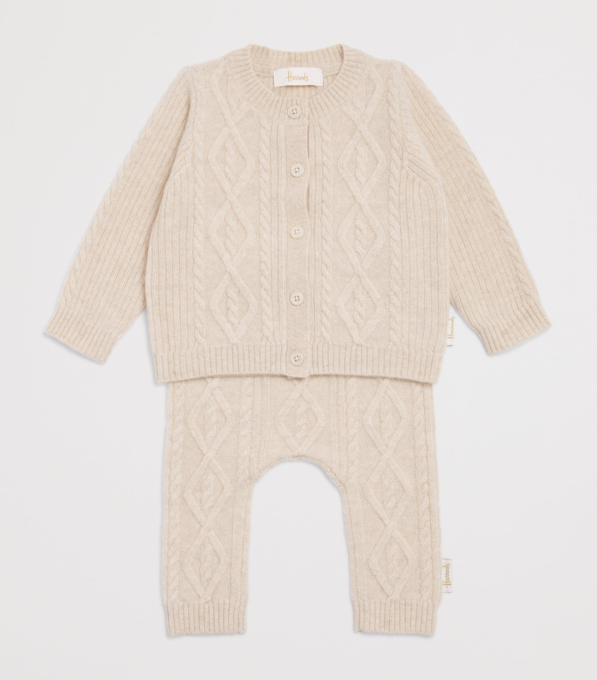 Cashmere Cable-Knit Cardigan (0-18 Months)