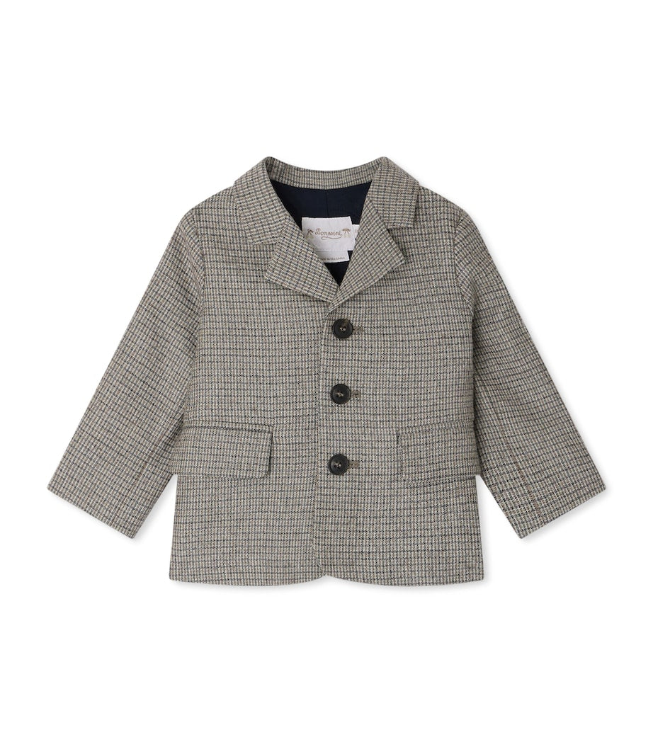 Bonpoint Stretch Wool Flannel Jacket (6-18 Months)