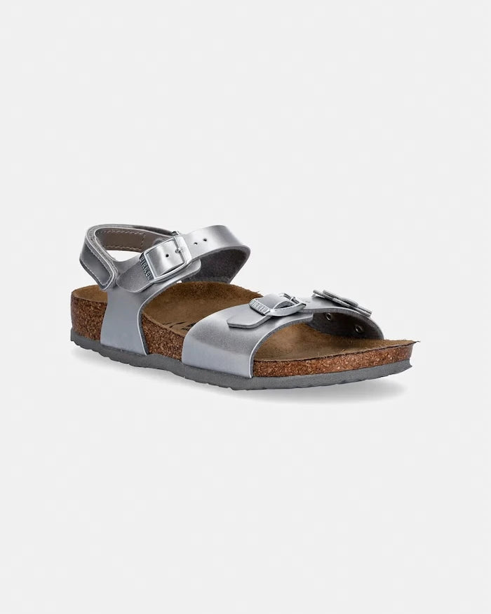 Birkenstock Çocuk Deri Rio AS Kids Flowers Sandalet