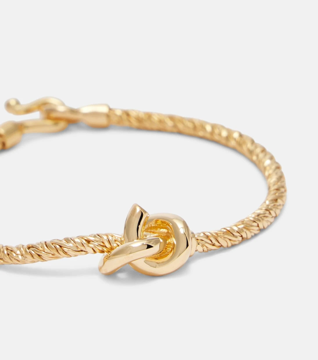 Bottega Veneta - Knot gold-plated sterling silver bracelet