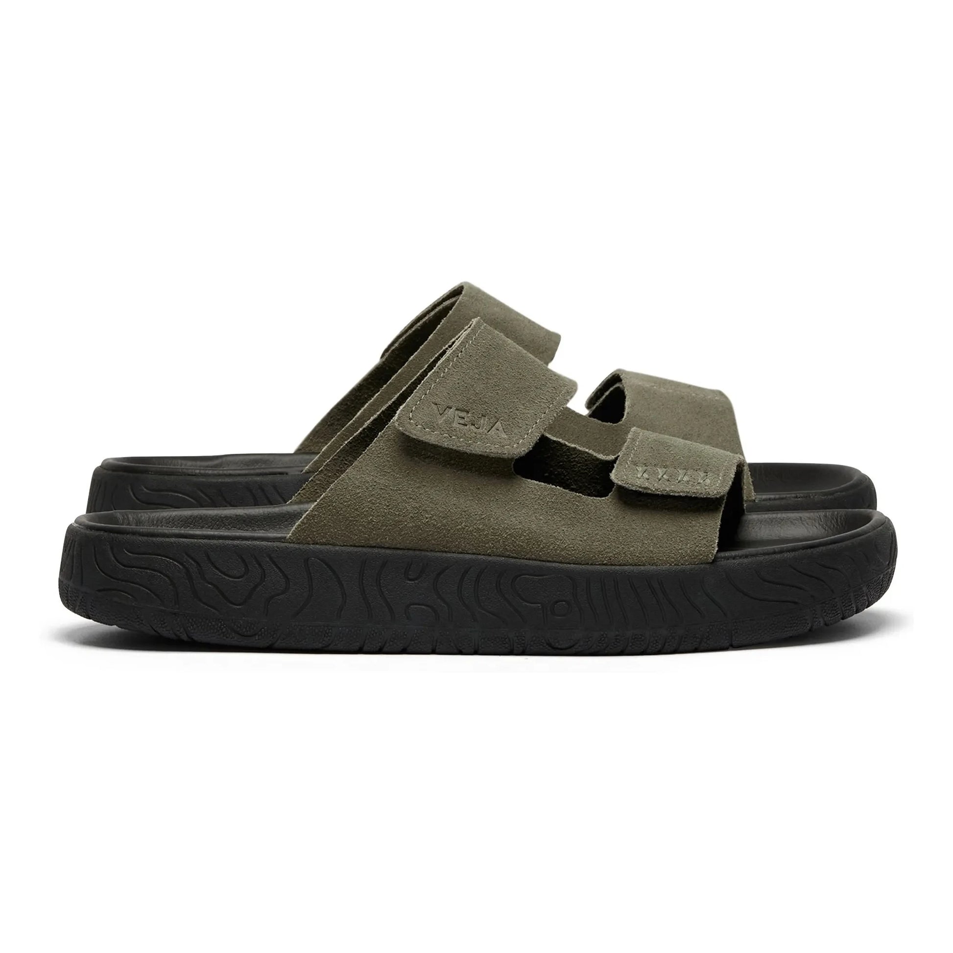 Veja - Etna Suede sandals | Khaki