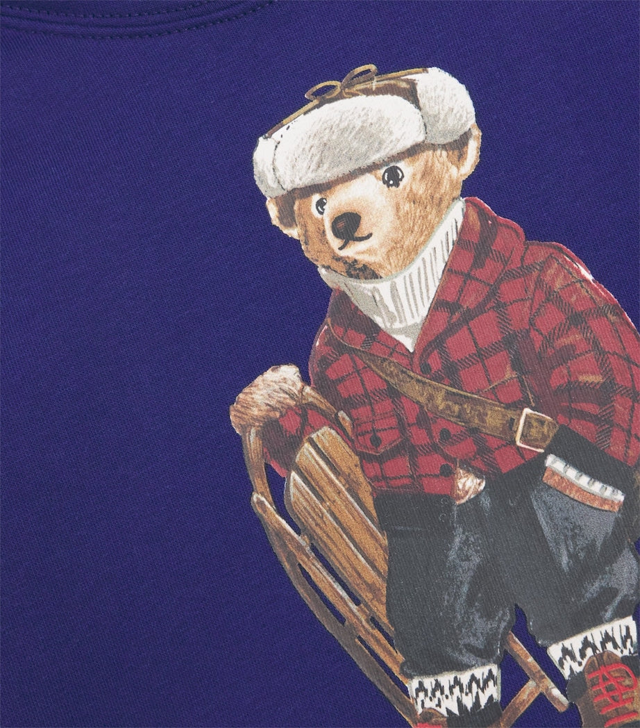 Ralph Lauren Kids Cotton-Blend Polo Bear Hoodie (2-7 Years)